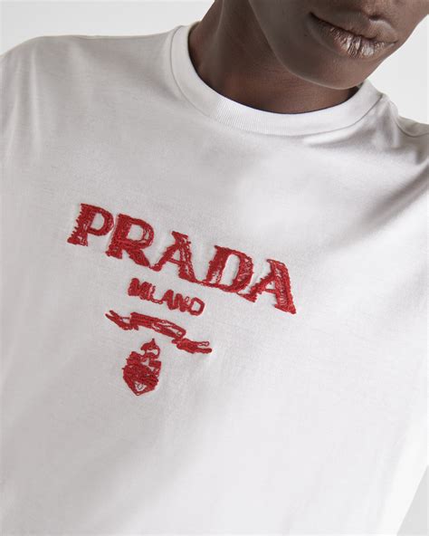 prada red label t shirt